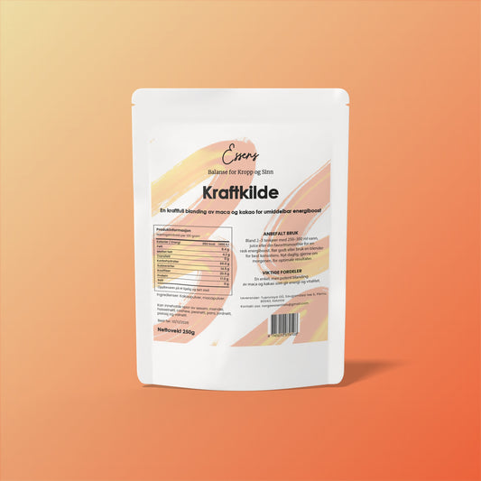 Kraftkilde – superfood blanding med maca og kakao for energi og mental klarhed