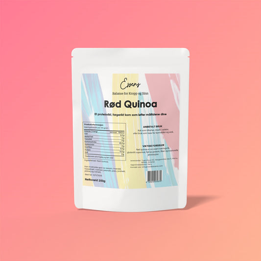 Rød quinoa – fiberrig og smagfuld superfood til salater og varme retter
